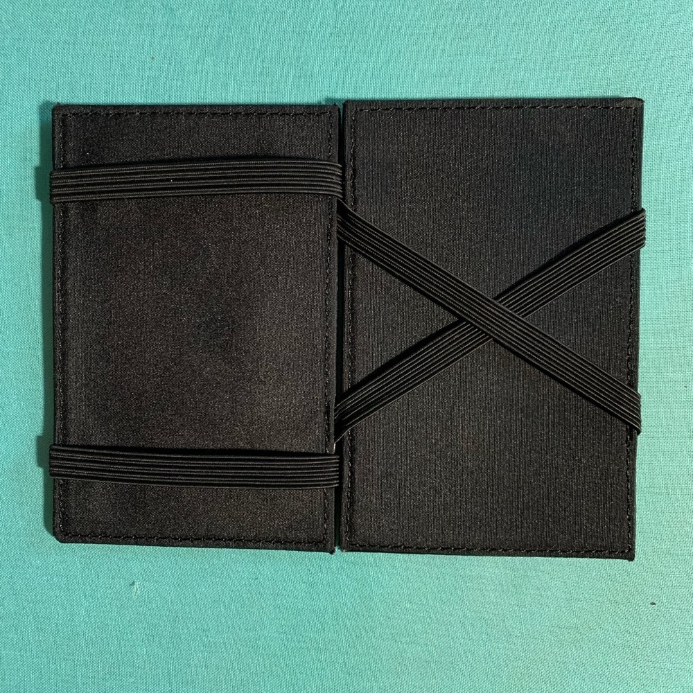 Pitt Wallet | Card Holder ~ Black Leather ~ University of Pittsburgh - Picture 2 of 7